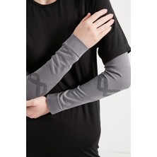 St. Morritz Armour Seamless Dikişsiz Spor Kolluk Gri
