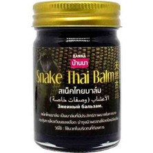 Rojame Banna Tayland Yılan Yağı 50GR - Kas ve Eklem Ağrıları Için Bitkisel Siyah Balm