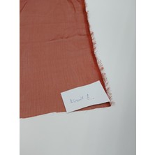 Ünsal Tekstil Janjan Şifon Kumaş (Kiremit Tonları)