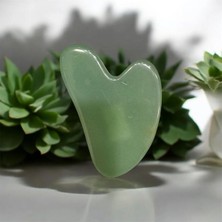 Aura Stone Aurastone Doğaltaş Gua Sha (Aventurin, Kuvars, Ametist)