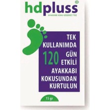 Hdpluss Ayakkabı Koku Giderici Toz 15 Gr'lık Tekli
