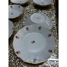 St. Morritz Hercai Pembe Çay Tabağı 6’lı