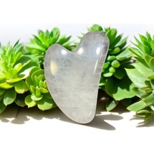 Aura Stone Aurastone Doğaltaş Gua Sha (Aventurin, Kuvars, Ametist)