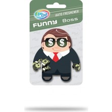 Armora Tedarik Airgut Funny Araç Içi Hava Ferahlatıcı Boss