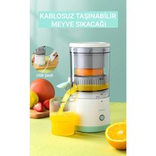 St. Morritz Kablosuz Taşınabilir Şarjlı Narenciye Sıkacağı Portakal Meyve Sıkacağı