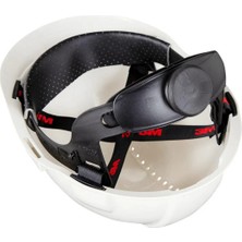 St. Morritz ™ G3000NUV-VI Sert Başlık, Uvicator, Mandallı, Havalandırmalı, Plastik Ter Bantlı Baret / Beyaz