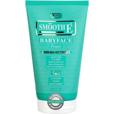 Rojame Smöothe Babyface Foam 15ML | Non-Ionic (Nıs) | Sabun ve Sls Içermeyen 3’ü 1 Arada Yüz Temizleyici | Ph 5