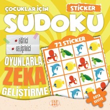 Doremodam Çocuklar Için Sudoku - Sticker Hediyeli Orta Seviye 2