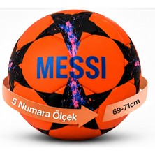 Jasper Messı Temalı 5 Numara Futbol Topu – 69-71 cm – Halı Saha ve Açık Alan Futbol Topu