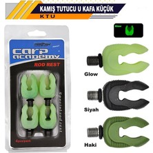 Port Fish Portfish Kamış Tutucu U Kafa Küçük Boy 4 Adetli Glow
