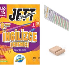 Ünlüler Karması 8.sınıf Jett Ingilizce 16 Lı Branş Deneme Lgs 2027+TELEFON Tutucu+Çözüm Ayracı