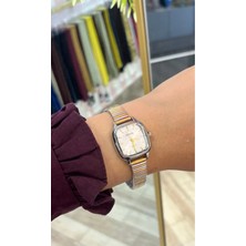 Takıcım Jewelry Nıpon Gümüş ve Altınkasa Beyaz Kadran Saat
