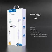 Mey Ithalat®  IN20 Kulak Içi Kulaklık