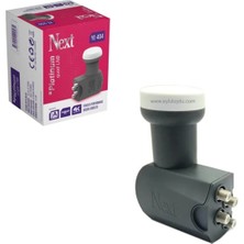 St. Morritz Yeni Lnb 4'lü (Twin) Platınum Dörtlü 0.1db 4K Next YE-404 Full Hd 3D Tüm Uydu Cihazlarıyla Uyumludur