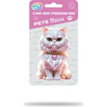 Armora Tedarik Airgut Pets Araç Içi Hava Ferahlatıcı Meow