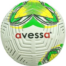 St. Morritz FT-300 Futbol Topu No.5 Sarı Yeşil Desenli 425 gr