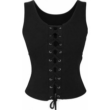 Trender 11078 Siyah Kadın Bluz 27KLN2000068
