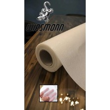 St. Morritz 45 cm x 10 mt Krem Raf Örtüsü Dolap ve Çekmece Içi Kaymaz Kaydırmaz Yuvarlak Veya Kare Desen Örtü