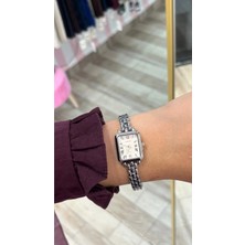 Takıcım Jewelry Gümüş Romen Rakamlı Beyaz Kadran