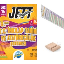 Ünlüler Karması 8.sınıf Jett Inkilap Tarihi 16 Lı Branş Deneme Lgs 2027+TELEFON Tutucu+Çözüm Ayracı