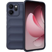 Oppo Find X2 Kılıf Range Yüzüklü Silikon - Siyah