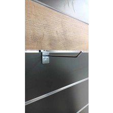 St. Morritz 50 Adet - 15 cm - Kanallı Pano Kancası - Raf Kancası - Raf Askısı