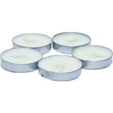 Belirtilmemiş Tea Lights Beyaz Mum 5 Li 1 Paket