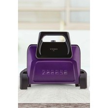 St. Morritz Future Plus Bio Diamond Antibakteriyel Mor Izgara ve Tost Makinesi