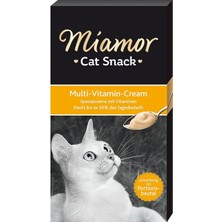Belirtilmemiş Kedi Ödül Sı Cream Multi Min 6X15GR