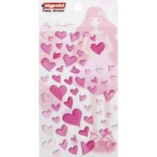 St. Morritz Sticker Damla Kalpler x 15 Adet