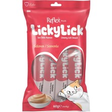 Belirtilmemiş Reflex Plus Lickylick Somonlu Kedi Sıvı Ödül Sı 4X15GR