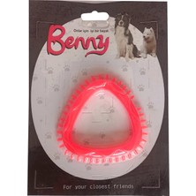 Belirtilmemiş Benny Köpek Oyuncağı Üçgen 8 x 8.5 cm Kırmızı