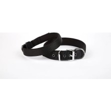 Belirtilmemiş Dokuma Köpek Boyun Tasması 45-52 cm Siyah