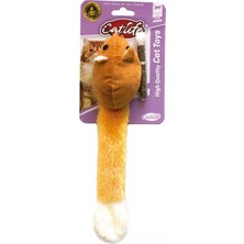 Belirtilmemiş Catlife Catnipli Peluş Uzun Kuyruklu Fare Kedi Oyuncağı 26 cm