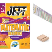 Ünlüler Karması 8.sınıf Jett Matematik 16 Lı Branş Deneme Lgs 2027+TELEFON Tutucu+Çözüm Ayracı