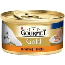 Belirtilmemiş Gourmet Gold Kıyılmış Hindili Kedi Konservesi 85GR