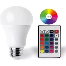 Belirtilmemiş 9W E27 Rgb ve Beyaz Işık Kumandalı Ampul