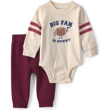 Carter's Erkek Bebek Body Pantolon Set 3 Ay-24 Ay Kırmızı