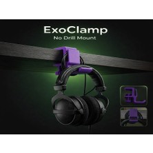 Exoclamp – Kulaklık Kancası ve Kablo Tutucu