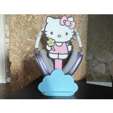 Kulaklık Standı Hello Kitty Flower