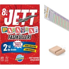 Ünlüler Karması 8.sınıf Jett Paragraf Set Fasikülleri Lgs 2027+TELEFON Tutucu+Çözüm Ayracı
