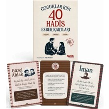 Arenes Çocuklar Için 40 Hadis Ezber Kartları