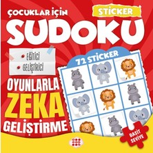 Getittir Çocuklar Için Sudoku - Sticker Hediyeli Basit Seviye 1