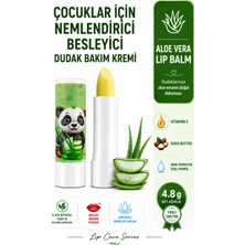 Clinic Life Çocuklar Için Aloe Veralı Dudak Bakım Kremi 4,8 G, Nemlendirici Dudak Bakımı, Aloevera Lip Balm, Stick Dudak Kremi, Günlük Bakım ve Nem Desteği