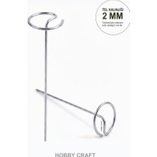 Mix And Match Sera Taban Örtüsü Çivisi – G Şekilli Don Örtüsü Kazığı | 10 Adet * 15 cm * 2 mm Kalınlık | Jüt Taban Örtüsü Sabitleme Çivisi | Yumuşak ve Orta Sertlikte Zeminler Için Ideal