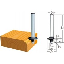 Makita Freze Bıçağı 6X20 mm