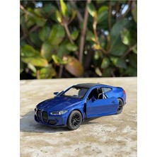 Welly Bmw M4 Diecast Metal Araba Oyuncak Araba 12 cm 1/36 Model Araba