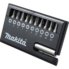 Makita 11 Parçalı Vidalama + Manyetik Uç Seti