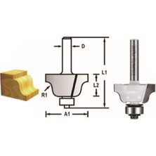Makita Freze Bıçağı 6X28.6 mm