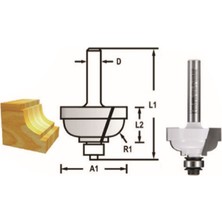 Makita Freze Bıçağı 6X25.4 mm